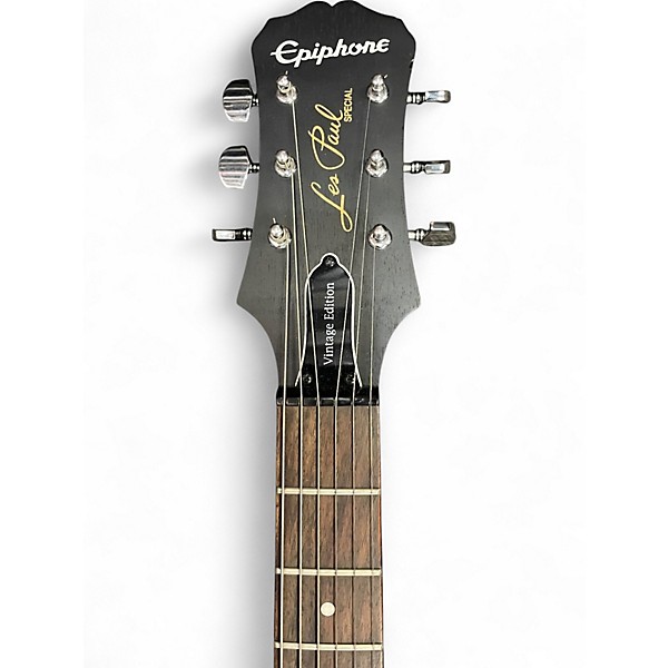 Used Epiphone Les Paul Vintage Edition Brown Solid Body Electric Guitar