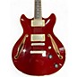 Used D'Angelico EXCEL MINI DC TOUR Flat Red Hollow Body Electric Guitar