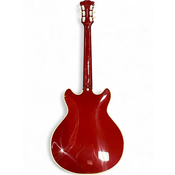 Used D'Angelico EXCEL MINI DC TOUR Flat Red Hollow Body Electric Guitar