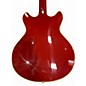 Used D'Angelico EXCEL MINI DC TOUR Flat Red Hollow Body Electric Guitar