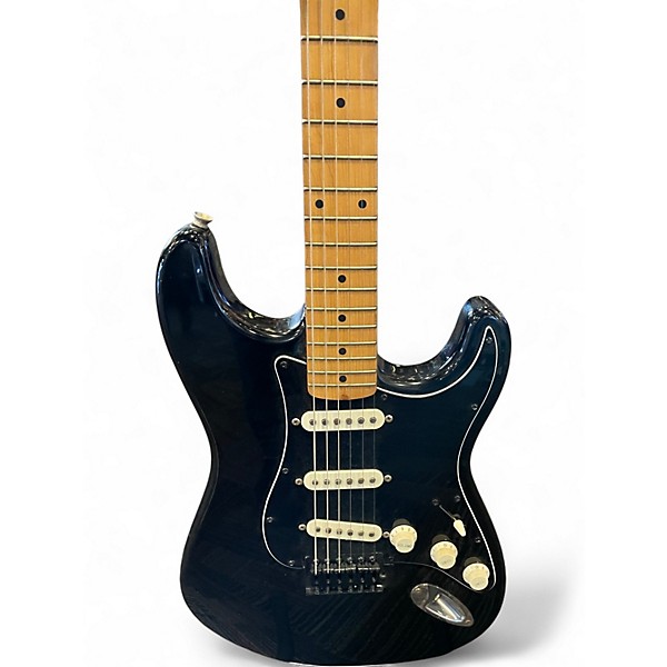 Used Squier Affinity Stratocaster Black Solid Body Electric Guitar
