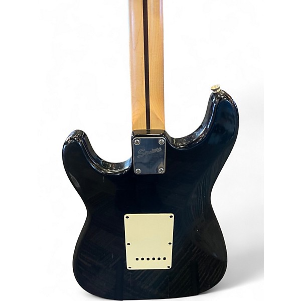 Used Squier Affinity Stratocaster Black Solid Body Electric Guitar