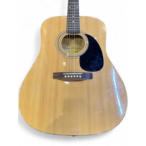 Used Squier SA-50 Natural Acoustic Guitar