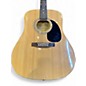Used Squier SA-50 Natural Acoustic Guitar