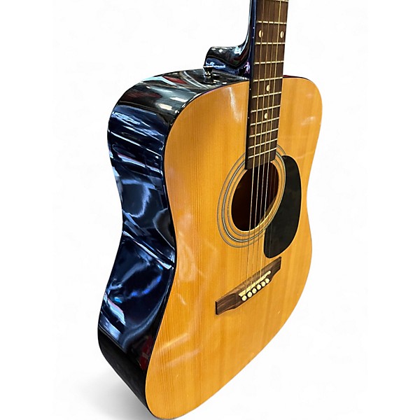 Used Squier SA-50 Natural Acoustic Guitar