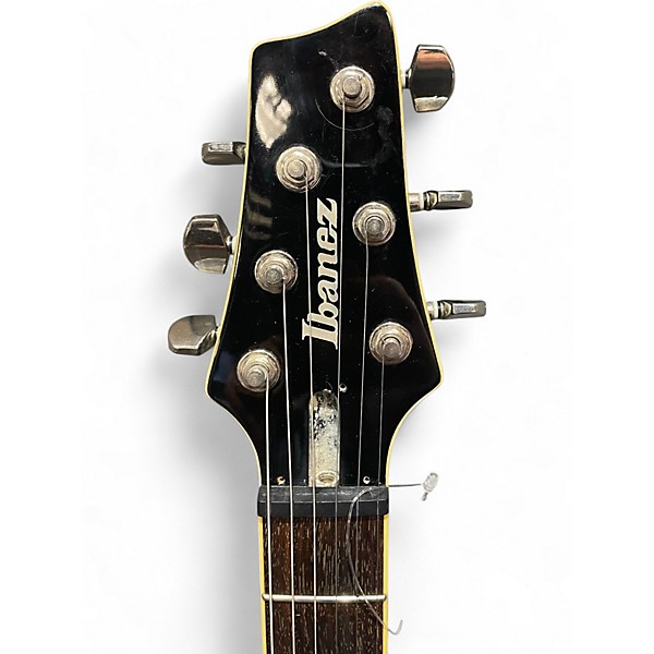 Used Ibanez SZ520QM Blue Solid Body Electric Guitar