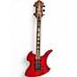 Used B.C. Rich NJ Series Mockingbird Trans Red Solid Body Electric Guitar