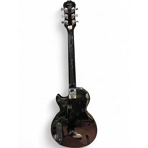 Used Epiphone Les Paul Junior 2 Tone Sunburst Solid Body Electric Guitar