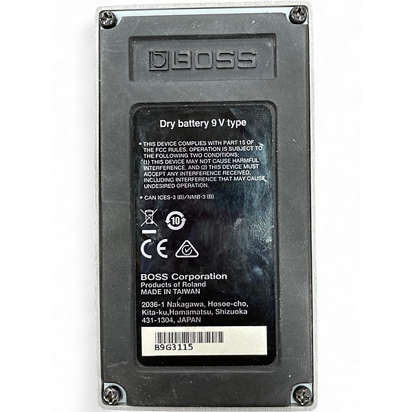 Used BOSS RV6 Digital Reverb Effect Pedal