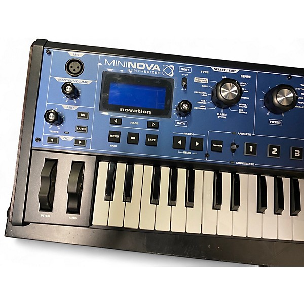 Used Novation MiniNova Mini Synthesizer
