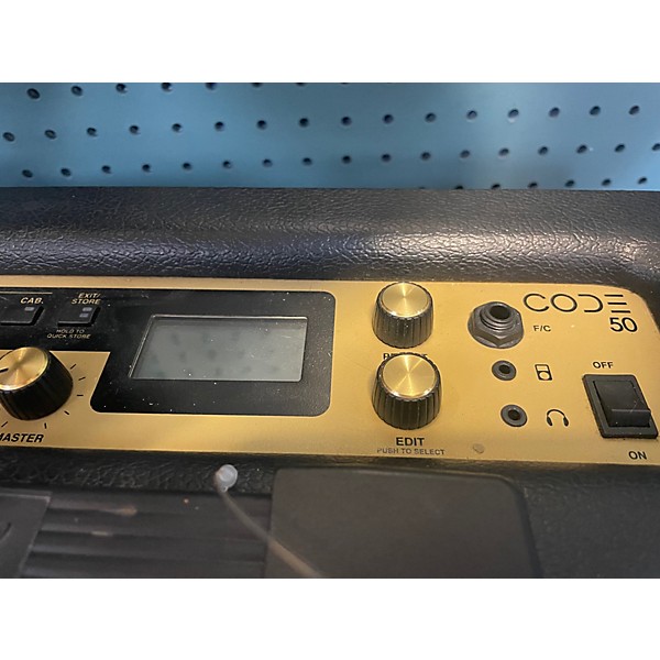 Used Marshall CODE 50W 1x12 Guitar Combo Amp