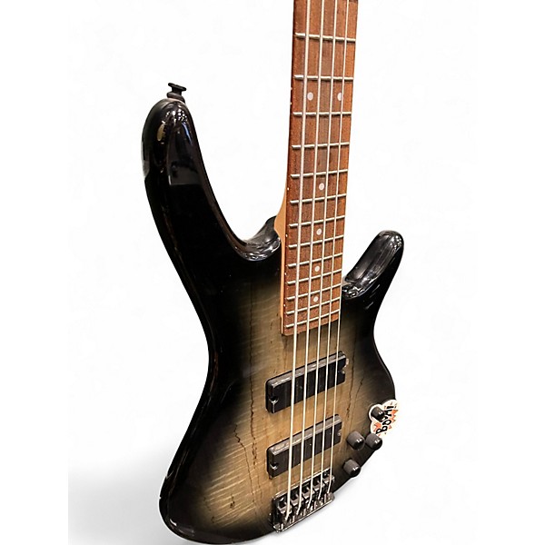 Used Ibanez GSR205 5 String Spalted Maple Electric Bass Guitar