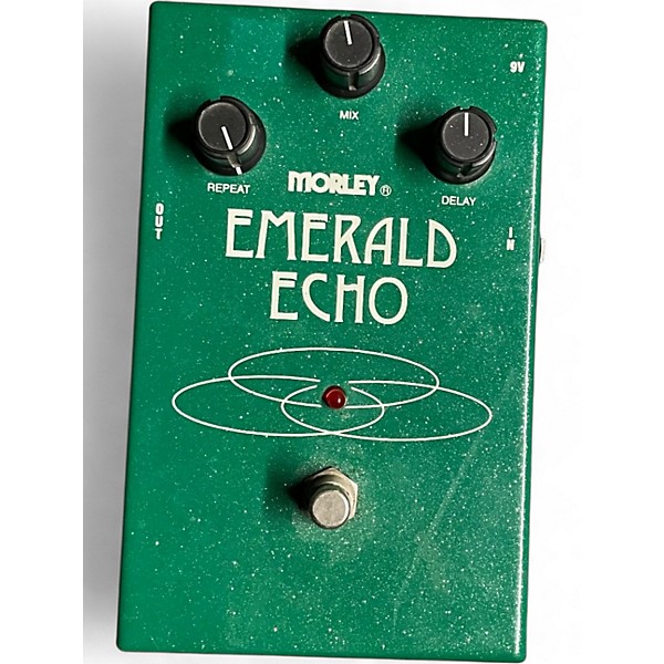 Used Morley Emerald Echo Delay Effect Pedal