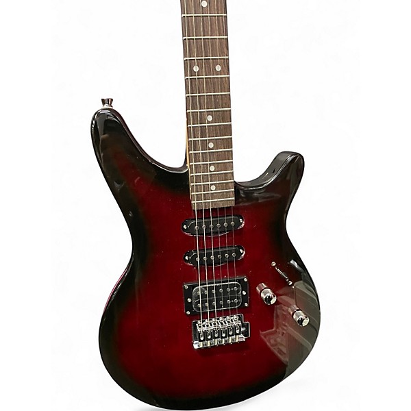 Used Rogue RR100 DEEP RED Solid Body Electric Guitar