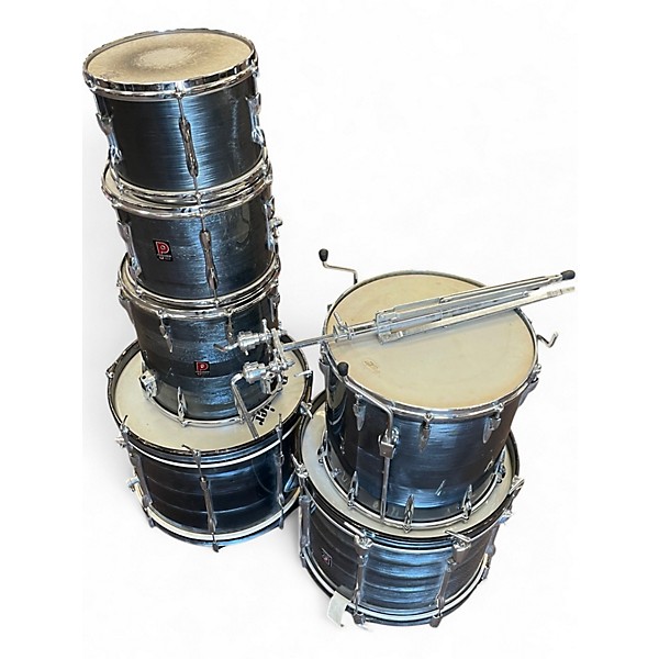 Used Premier 6 Piece APK GUN METAL GRAY Drum Kit