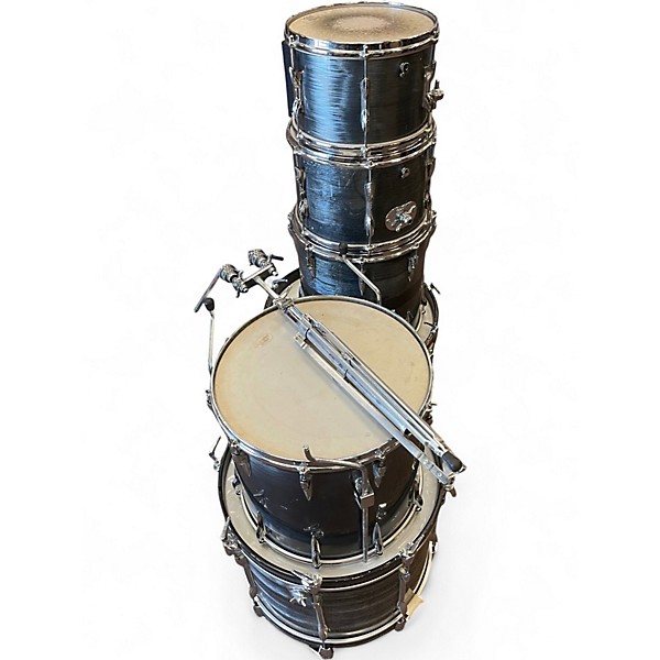 Used Premier 6 Piece APK GUN METAL GRAY Drum Kit