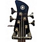 Used Yamaha TRBX605FM Trans Black Electric Bass Guitar
