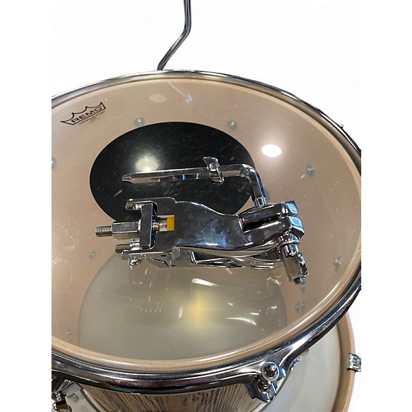 Used Mapex 4 Piece Limited Edition Mars Driftwood Chrome Drum Kit