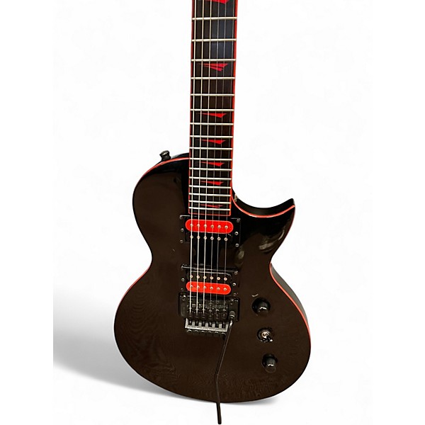 Used Kramer ASSAULT PLUS BLACK AND RED Solid Body Electric Guitar