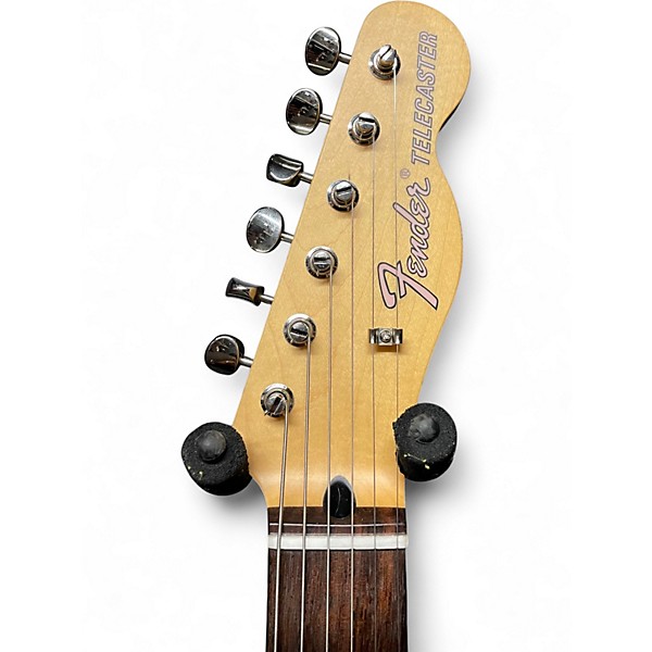 Used Fender MiJ Limited Edition Kusumi Telecaster Thinline Kusumi Pink Hollow Body Electric Guitar