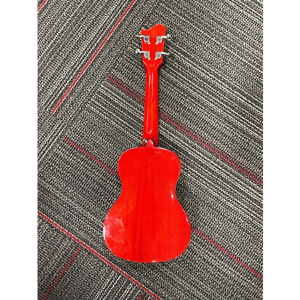 Used Bamboo U23 Fuego Red Ukulele