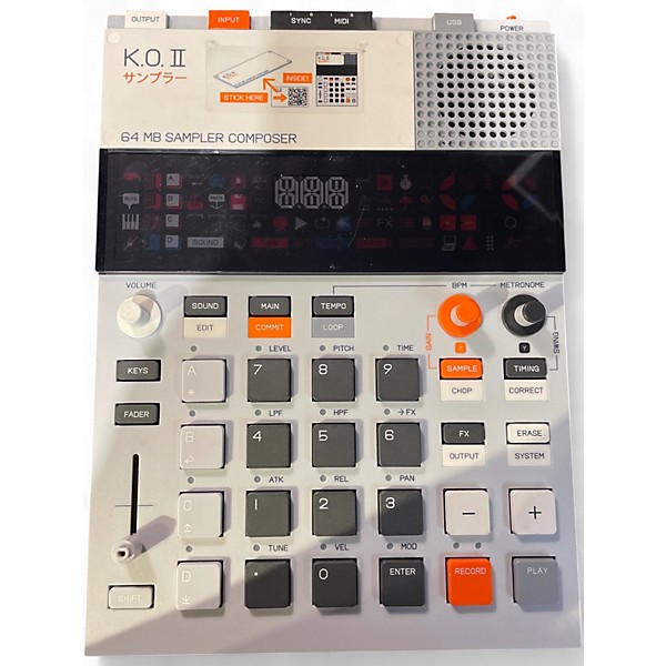 Used teenage engineering teenage engineering EP-133 K.O. II 64MB Sampler Composer Production Controller