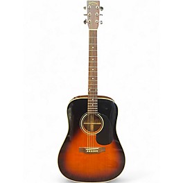 Used Aria AD-35BS 2 Tone Sunburst Acoustic Guitar