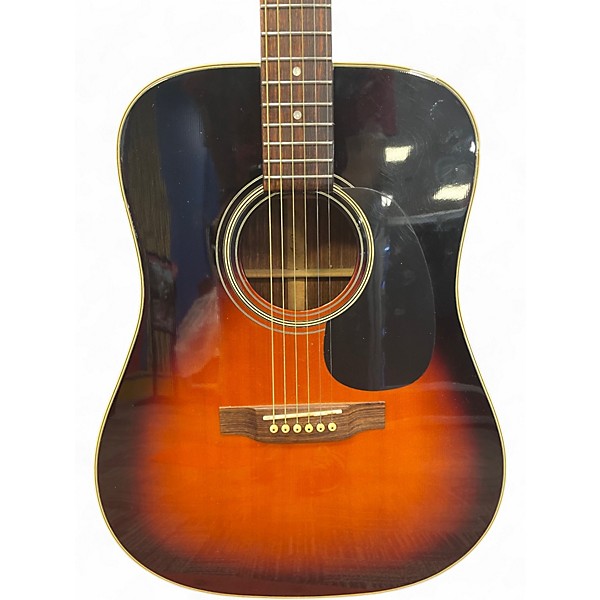 Used Aria AD-35BS 2 Tone Sunburst Acoustic Guitar