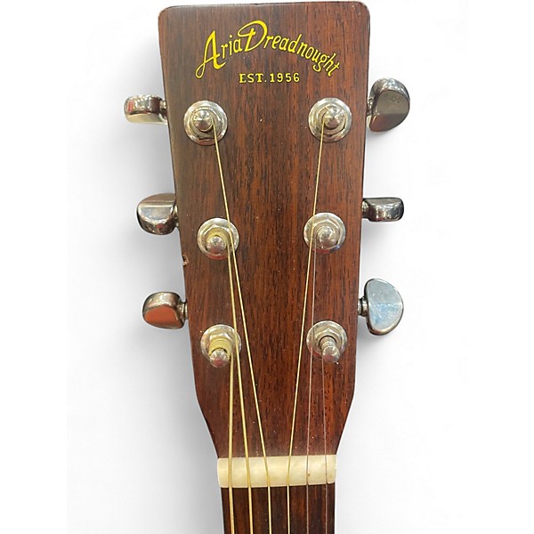 Used Aria AD-35BS 2 Tone Sunburst Acoustic Guitar