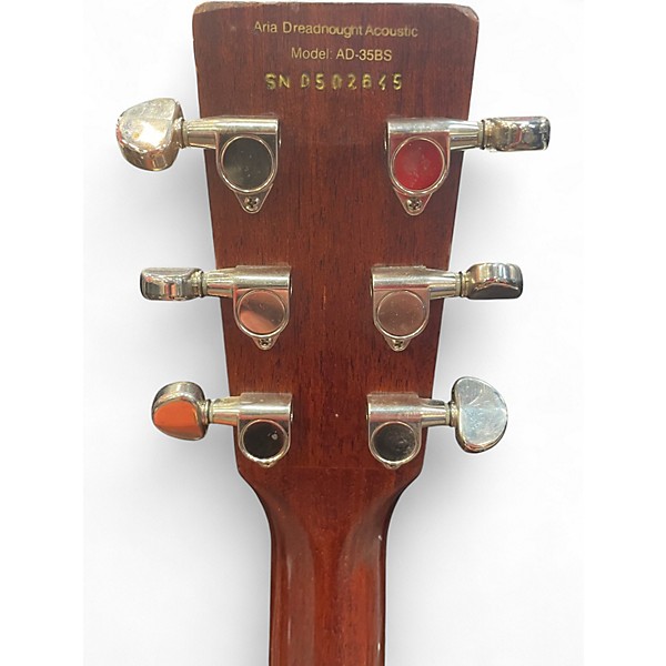 Used Aria AD-35BS 2 Tone Sunburst Acoustic Guitar