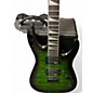 Used Jackson JS32Q DKA HT Transparent Green Burst Solid Body Electric Guitar