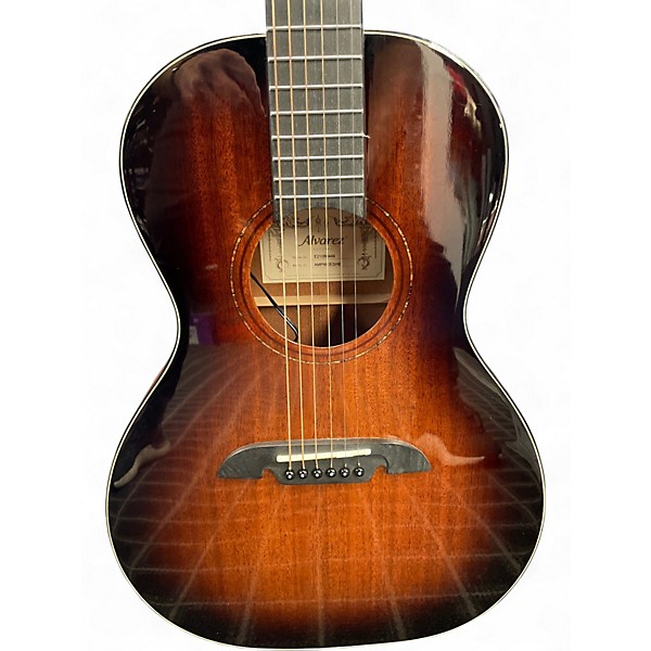 Used Alvarez AMP660ESHB 3 Color Sunburst Acoustic Electric Guitar