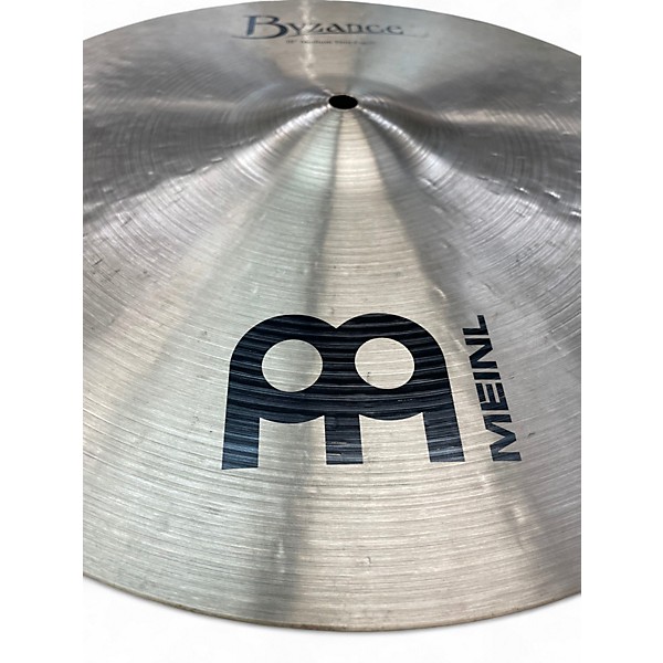 Used MEINL 16in Byzance Traditional Medium Thin Crash Cymbal