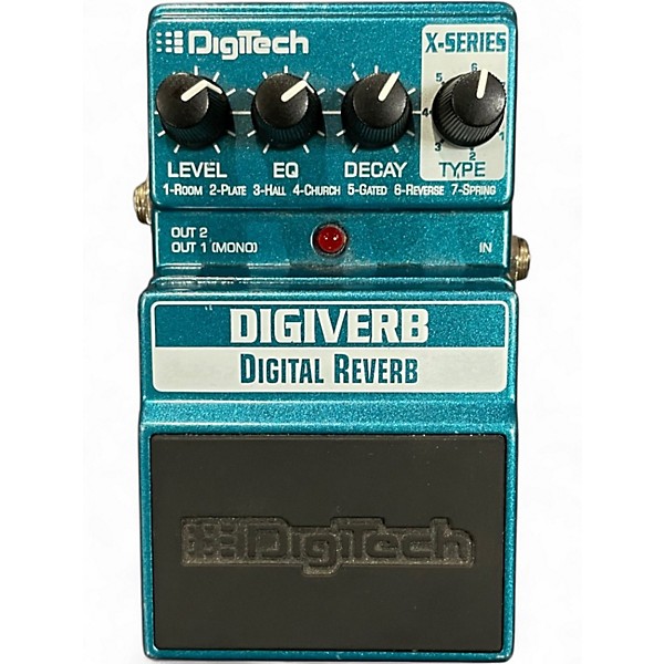 Used DigiTech XDV Digital Reverb Effect Pedal