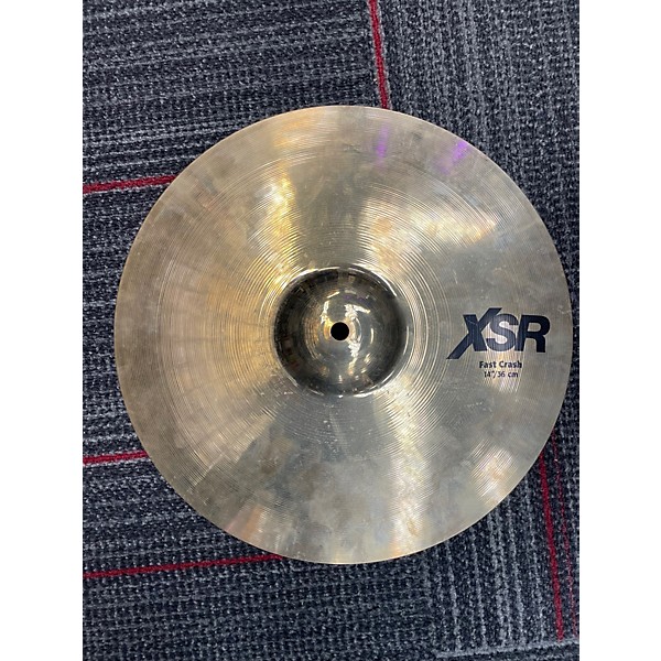 Used SABIAN 14in XSR Fast Crash Cymbal