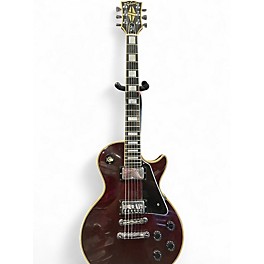 Vintage 1977 Gibson Les Paul Custom Cherry Solid Body Electric Guitar
