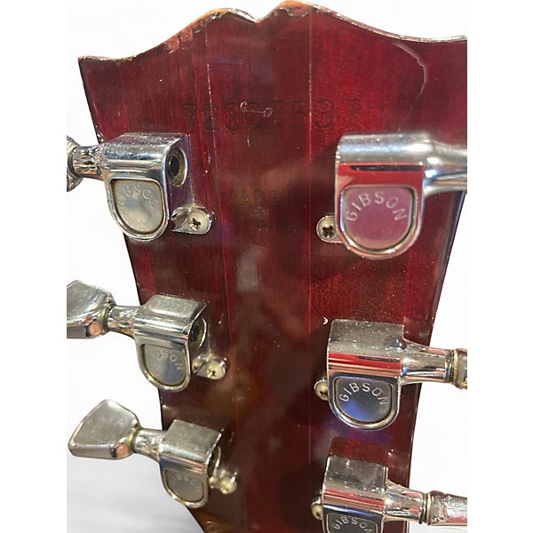 Vintage 1977 Gibson Les Paul Custom Cherry Solid Body Electric Guitar
