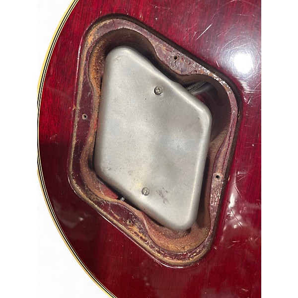 Vintage 1977 Gibson Les Paul Custom Cherry Solid Body Electric Guitar