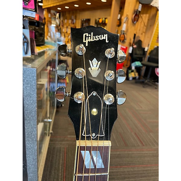 Used 2018 Gibson Hummingbird Pro Vintage Sunburst Acoustic Electric Guitar
