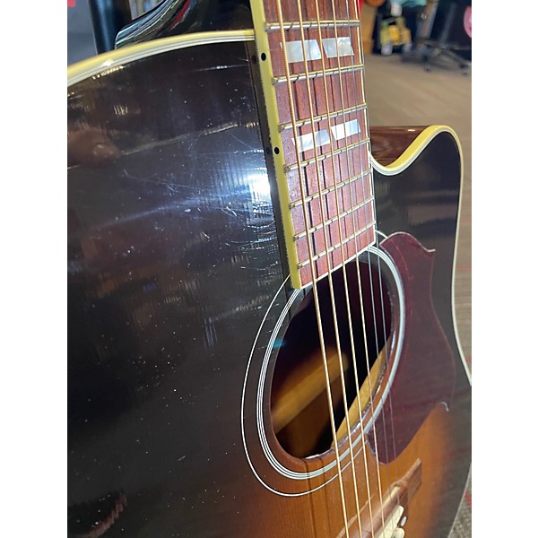 Used 2018 Gibson Hummingbird Pro Vintage Sunburst Acoustic Electric Guitar