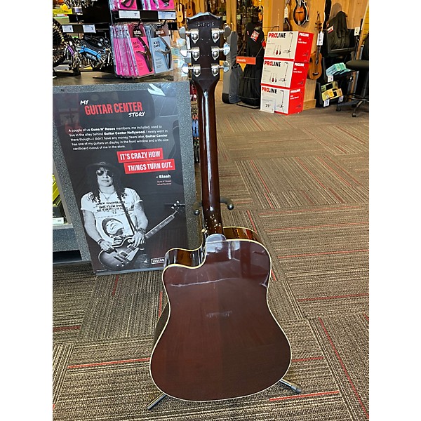 Used 2018 Gibson Hummingbird Pro Vintage Sunburst Acoustic Electric Guitar