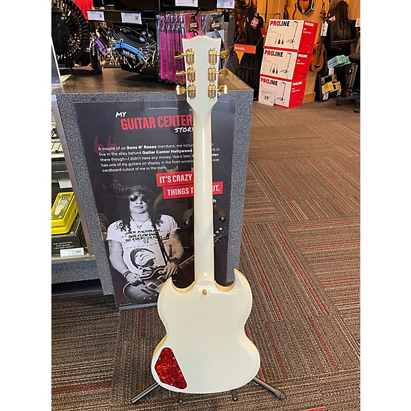 Used Gibson SG Standard Alpine White Solid Body Electric Guitar