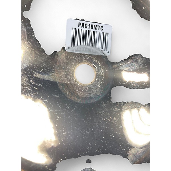 Used MEINL 18in Medium Thin Crash Cymbal