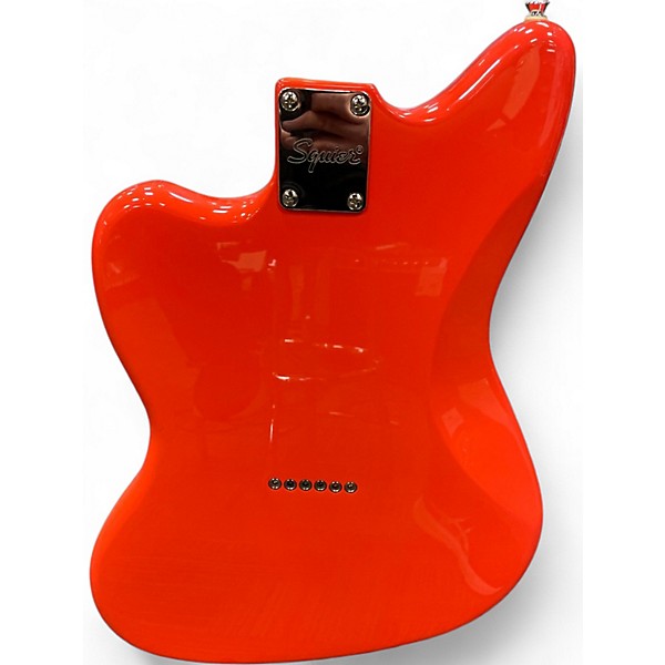 Used Squier Paranormal Jazzmaster XII Fiesta Red Solid Body Electric Guitar