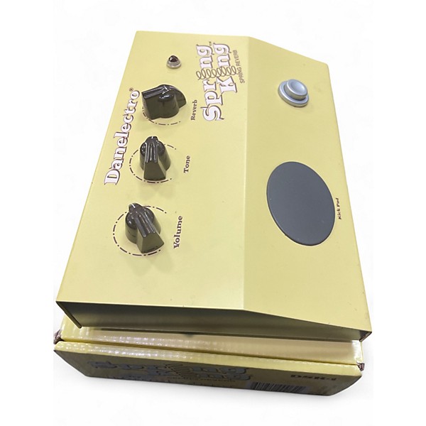 Used Danelectro Spring King Spring Reverb Effect Pedal