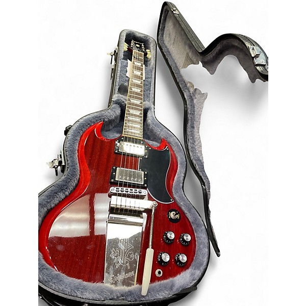 Used Epiphone SG STANDARD 61  Heritage Cherry Solid Body Electric Guitar