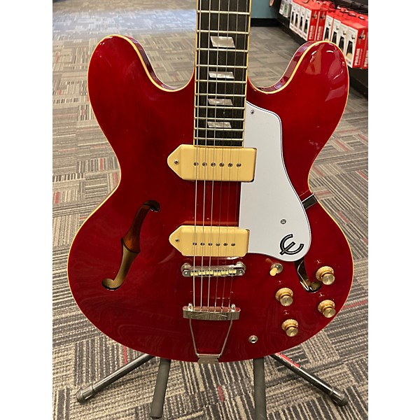 Used Epiphone Casino Cherry Hollow Body Electric Guitar