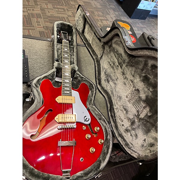 Used Epiphone Casino Cherry Hollow Body Electric Guitar