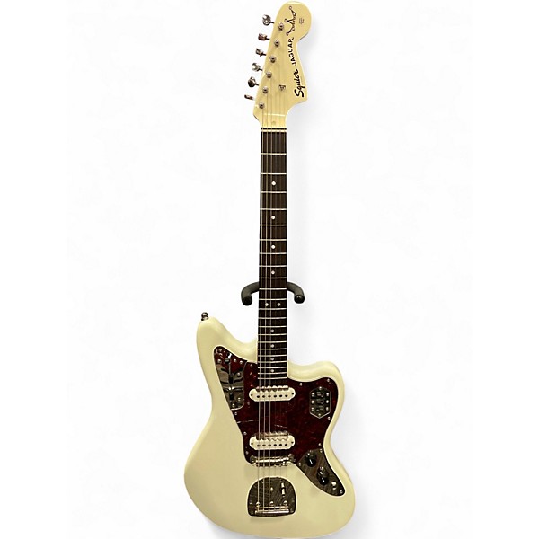 Used Squier CLASSIC VIBE 60S JAGUIAR Olympic White Solid Body Electric Guitar