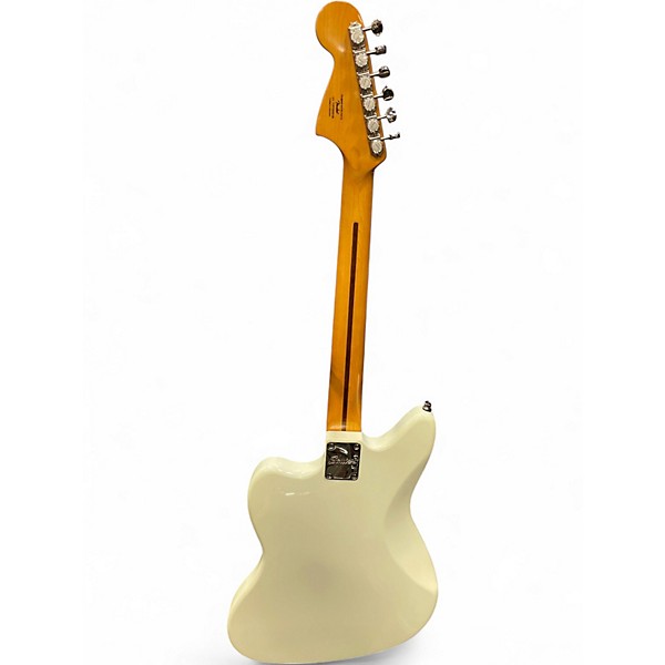 Used Squier CLASSIC VIBE 60S JAGUIAR Olympic White Solid Body Electric Guitar